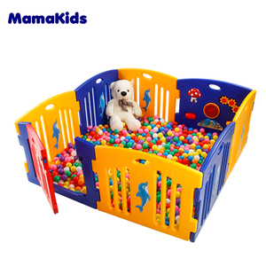 colourful playpen