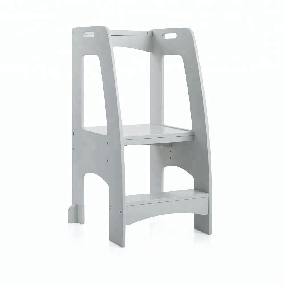 Step Up Kitchen Helper Adjule Height Wooden Safety Cooking Step Up Kitchen Helper Adjule