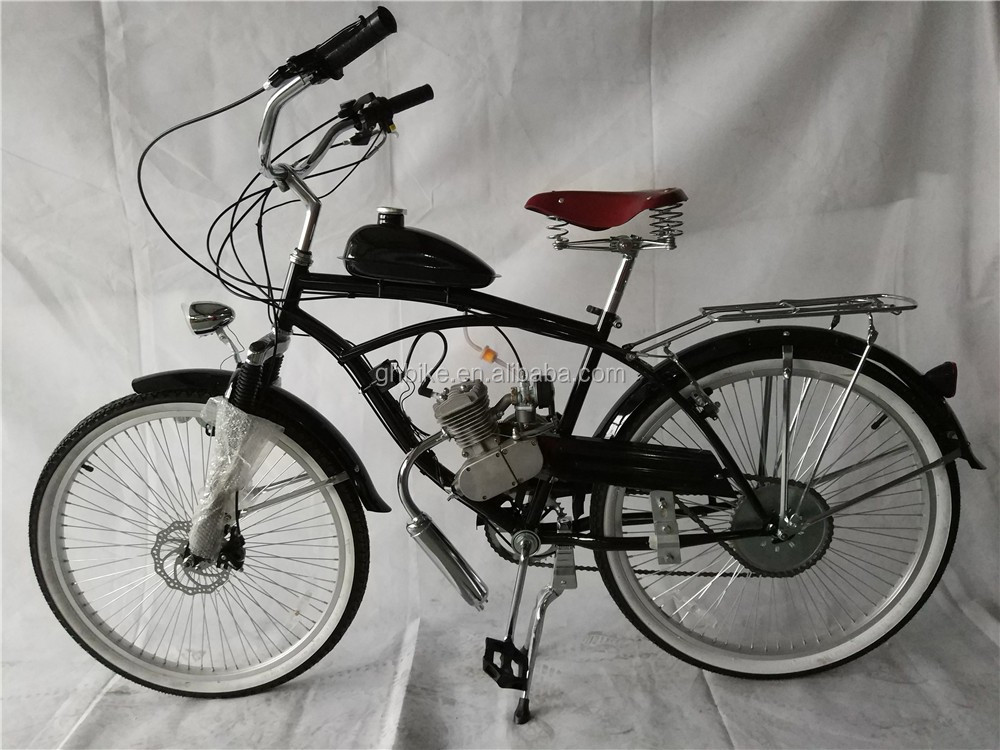 廉价摩托车燃气发动机自行车摩托车汽油机的自行车