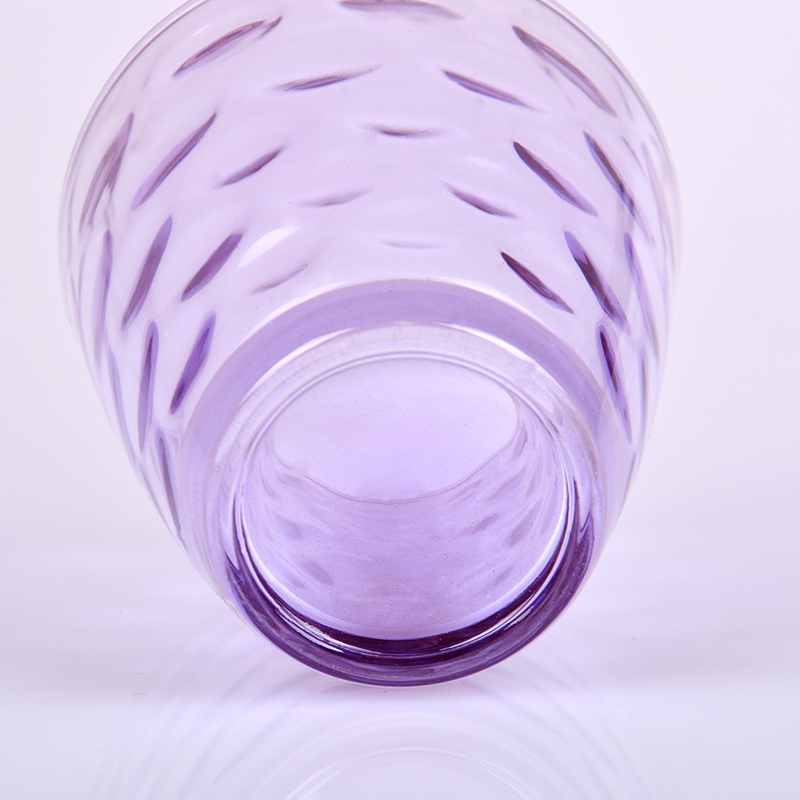 hot sale the most popular 270ml color glass cup with bubbles