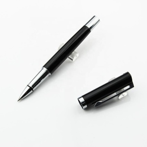 JX-w20 Luxury promotional custom logo ball pen with box metal gift ball pen set