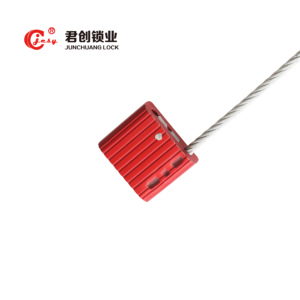 JCSY JCCS005 Laser Printing Personalized Transport Company Aluminum Alloy Cable Seal
