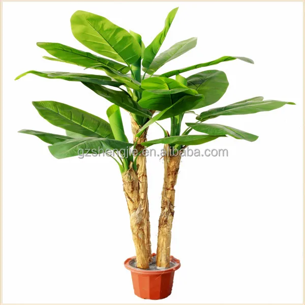 Лидер продаж 2,8 м, искусственное банановое дерево для украшения