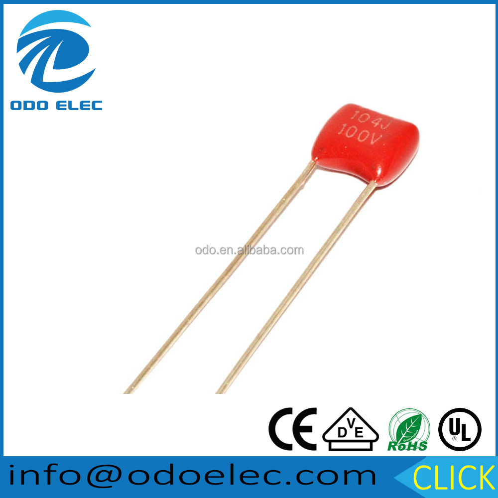 50pcs 0.0022 Uf 2.2 Nf 100 V 5/% Mylar capacitores de película 2a222