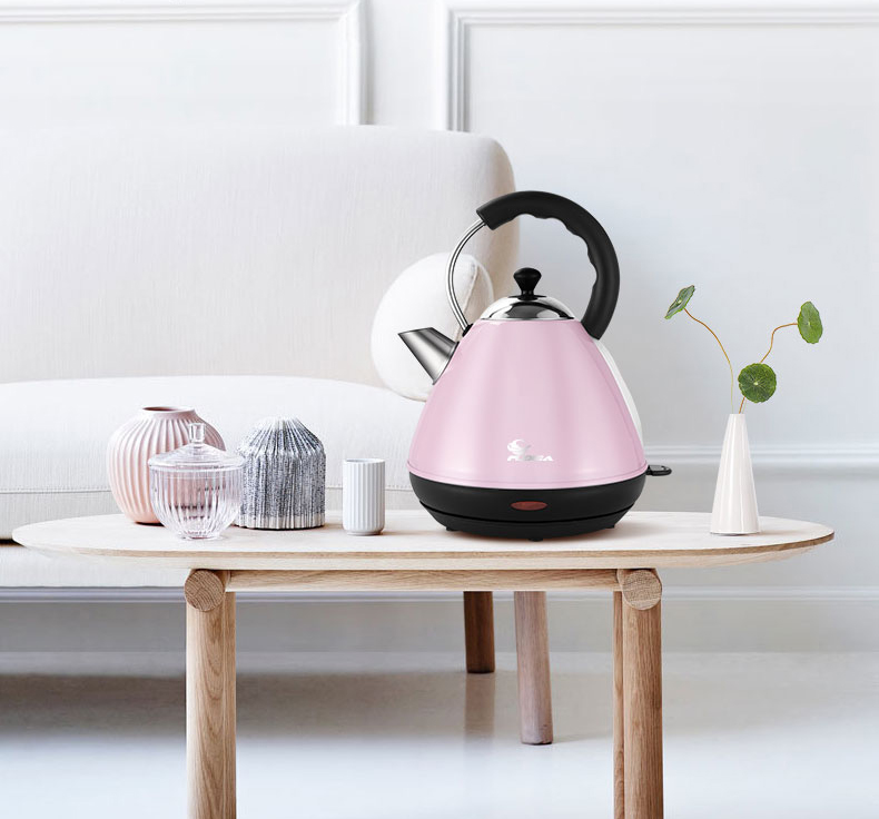 1.7L stainless steel thermometer electric kettle