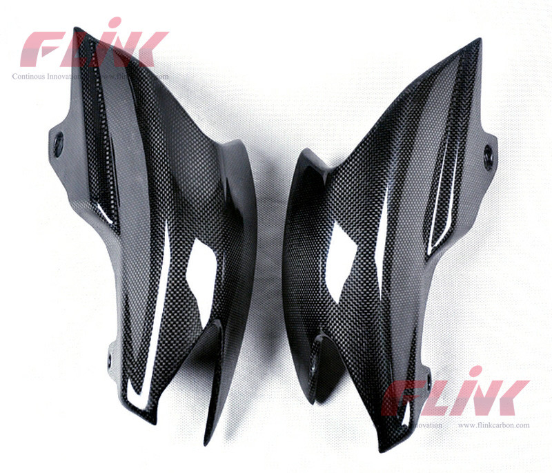 Боковые обтекатели нижнего сиденья из углеродного волокна для Ducati Hypermotard 796 1100