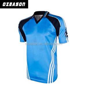 blue cricket jersey design