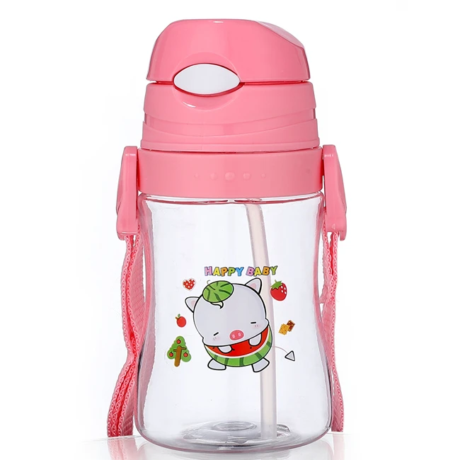 Новый дизайн, бесплатный образец от производителя, низкая цена, 500 мл, детская пластиковая бутылка для питьевой воды с индивидуальным логотипом