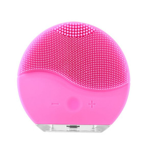 Hot Massager Electric Silicone Waterproof Electric Silicone Face Cleansing Brush