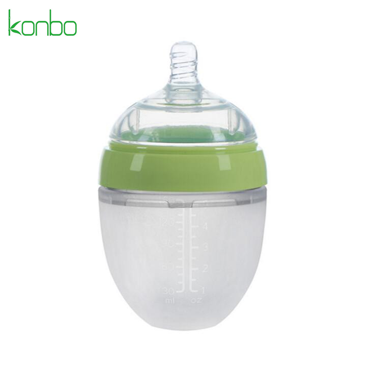 Силиконовые бутылочки для кормления детей с молоком без использования рук