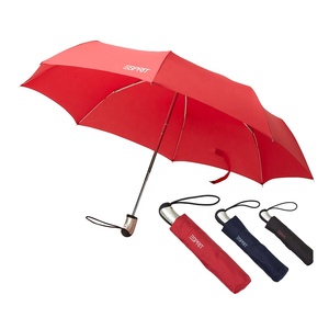 21inch automatic screen printing three folding umbrella with logo printing