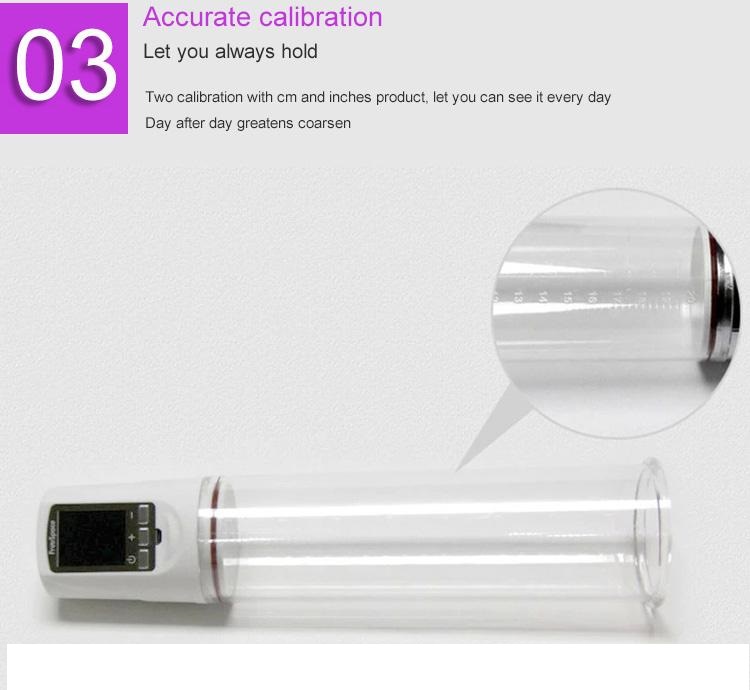 Electric Penis Extender Pump Strong USB Rechargeable Automatic Enlargement Vacuum Erection enlarger