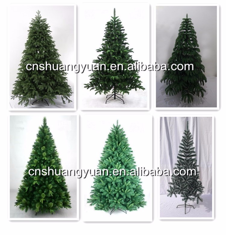 Hight Quality Luxury Style Europe Popular Hinged Structure 210cm mixed leaf artifical Christmas Tree