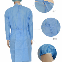 Disposable surgical gown isolation clothing thick protective clothing experimental professional makeup tattoo eyebrows overalls