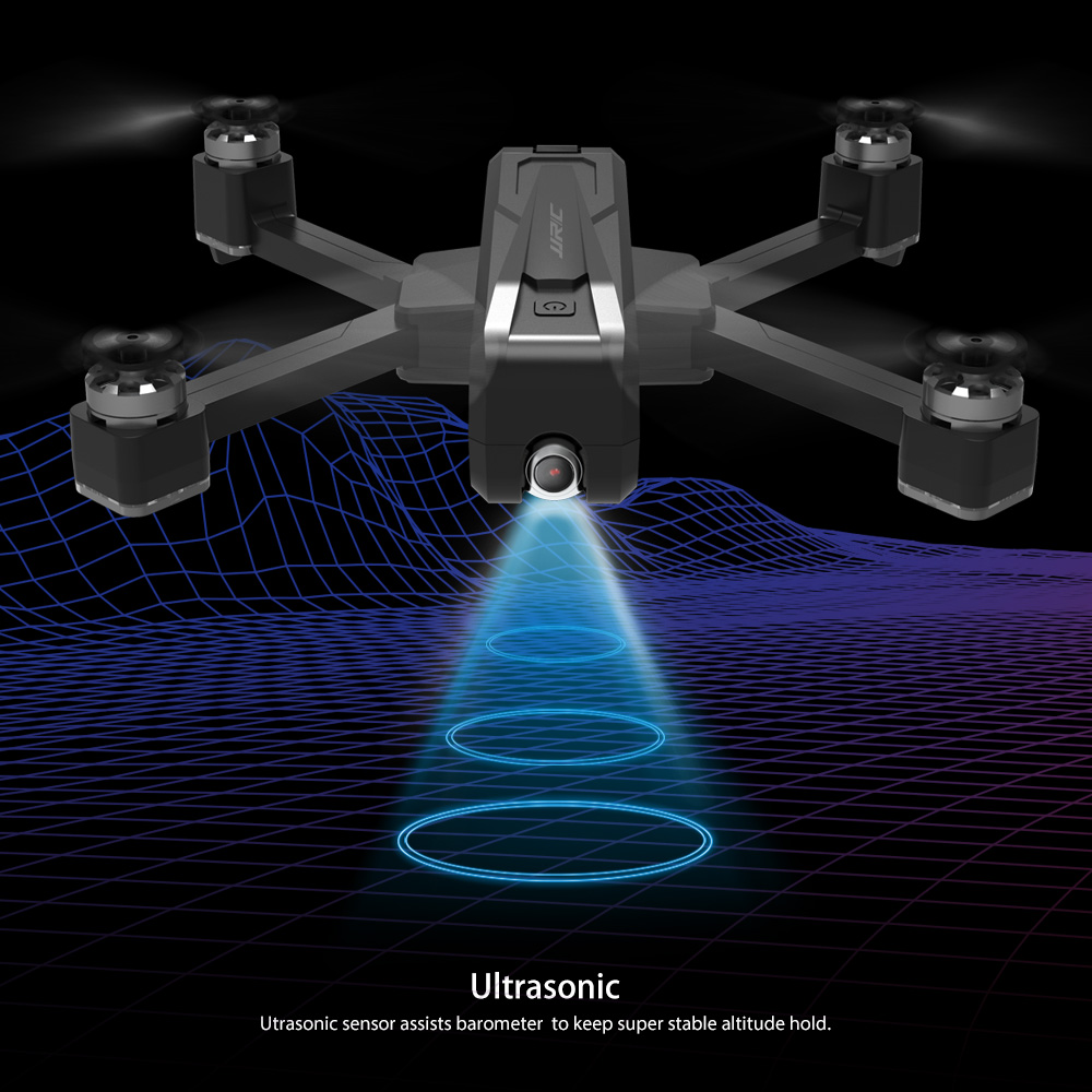 JJRC X11 Drone, ultrasonic utrasonic sensor assists barometer to keep