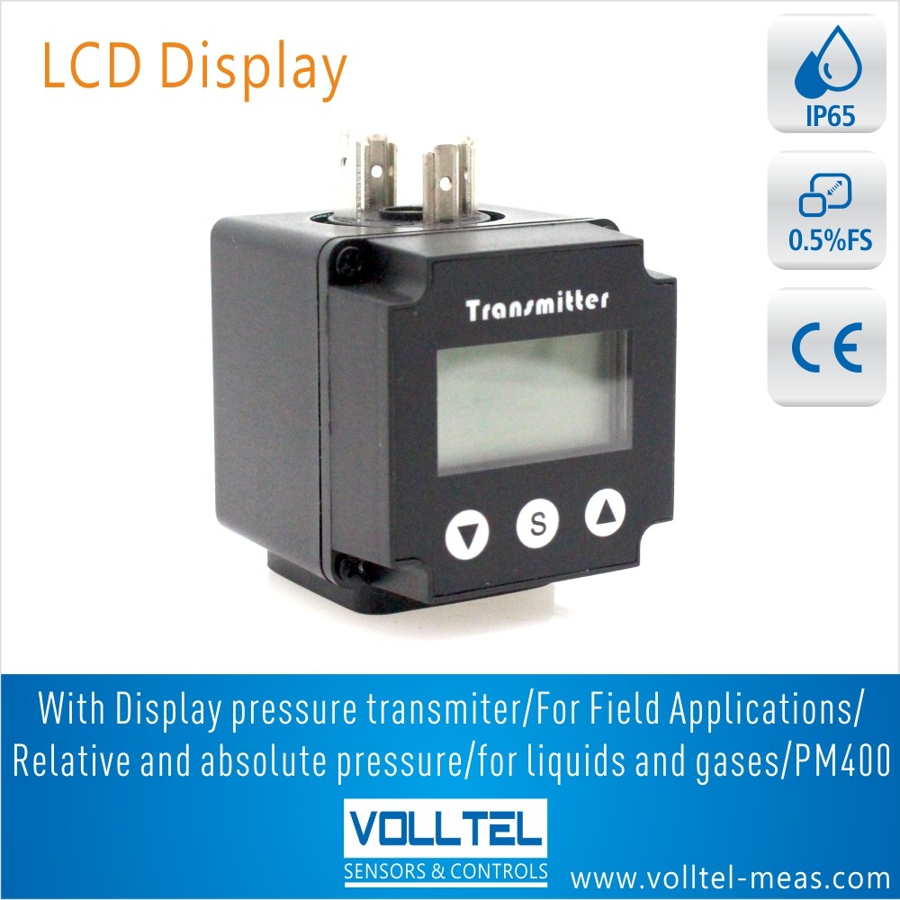 PM400 LCD LED Display pressure transmitter