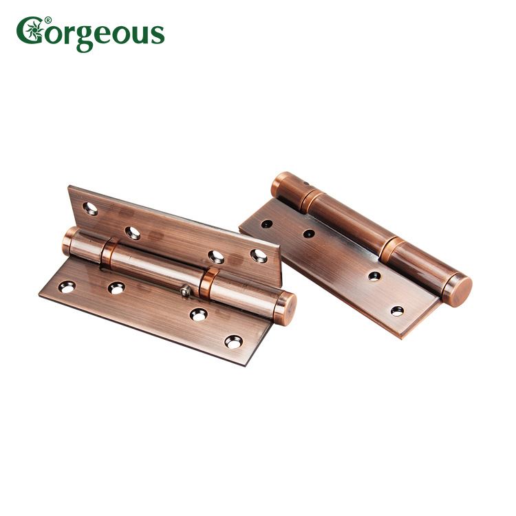 Wunderschöne Antike Messing Frühling Geladen Scharnier Tür Messing Scharnier