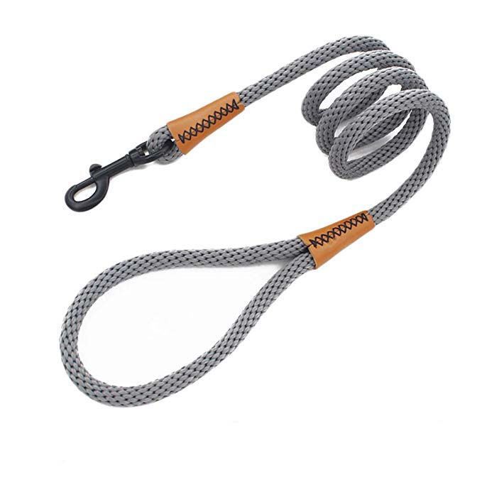 Эко-дружественных переработанных материалов/хлопок ПЭТ Веревочный Поводок для собак поводок для прогулок