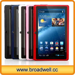 Allwinner A33 Quad Core Android 4.4 Cheapest 7 inch Tablet With Bluetooth