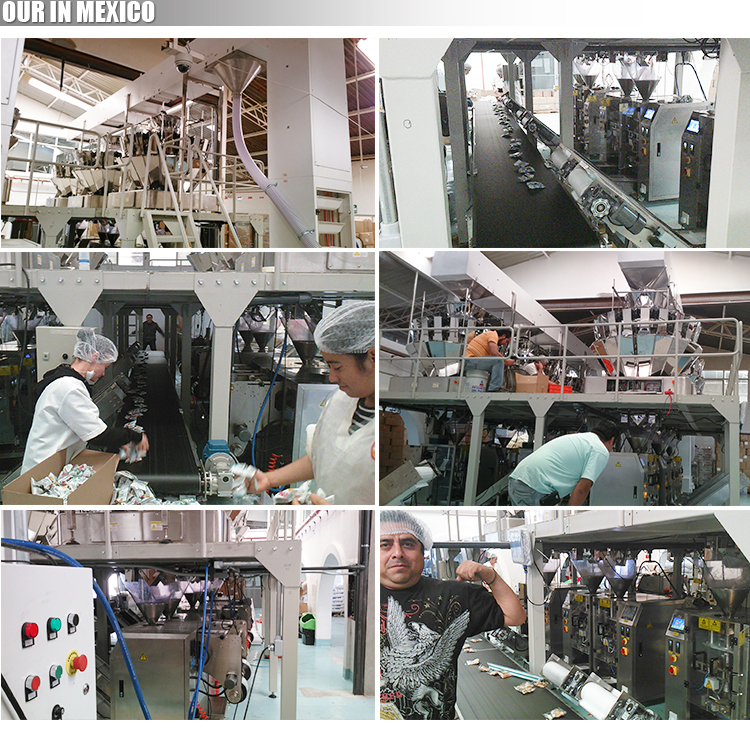 Automatic Jelly Candy Weight Packing Machine With Printing Machine