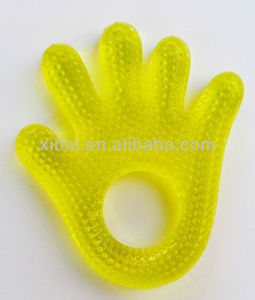 hand shaped teether