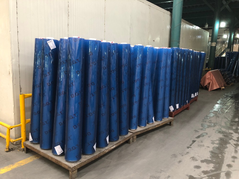 PVC Film, Super Clear, Factory Price Non-Sticky soft Vinyl PVC filexible Film, Glossy Embossed