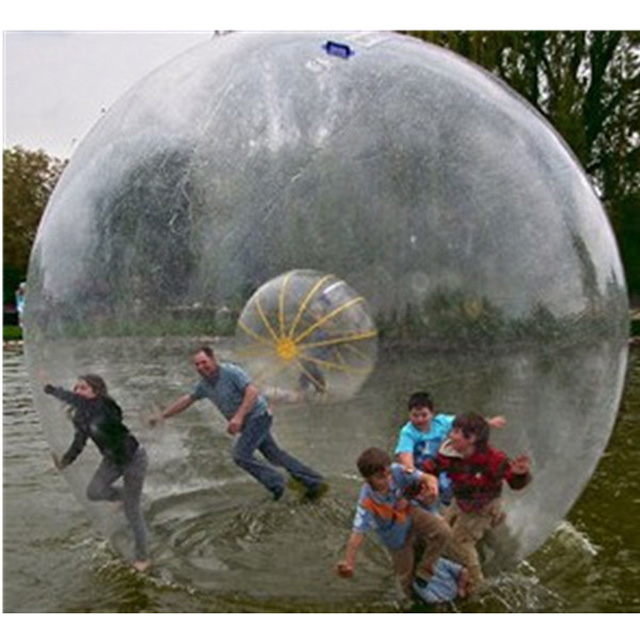 Очень большой шар для ходьбы по воде, Гигантский Водный Шар 4 метра для загрузки большего количества игроков