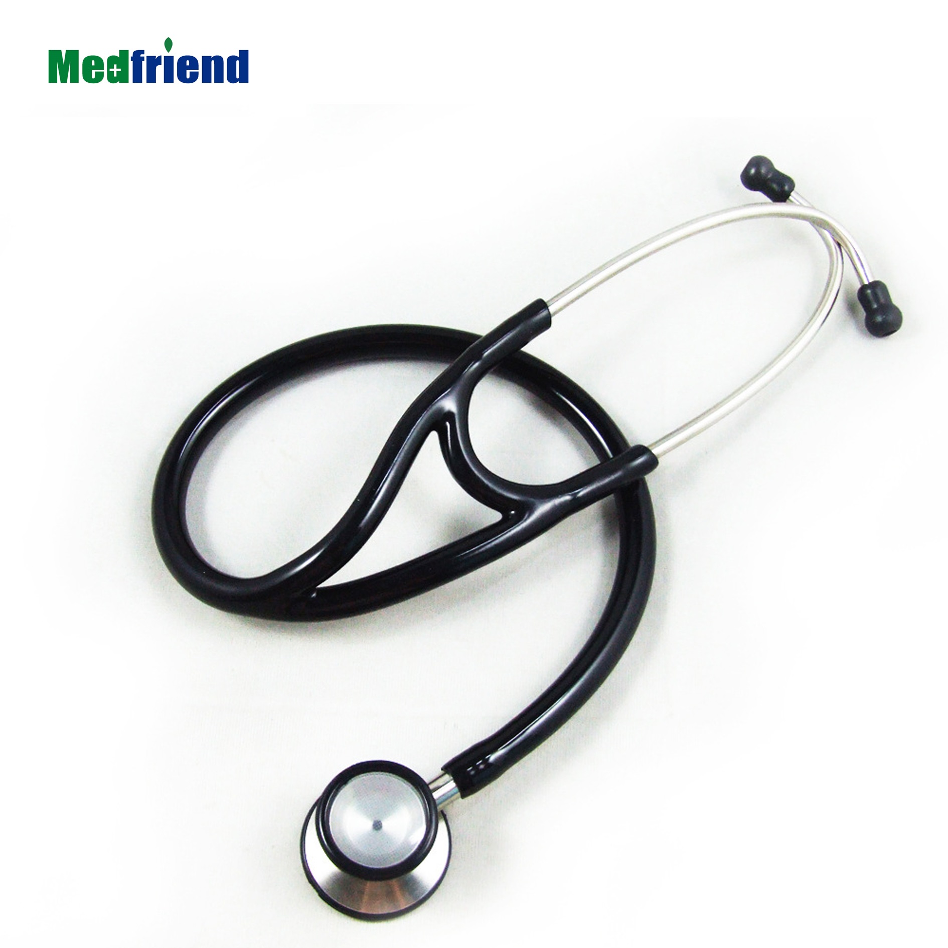 Заводская цена, кардиологический стетоскоп для взрослых с двойной головкой из нержавеющей стали для клиник, Одобрено CE