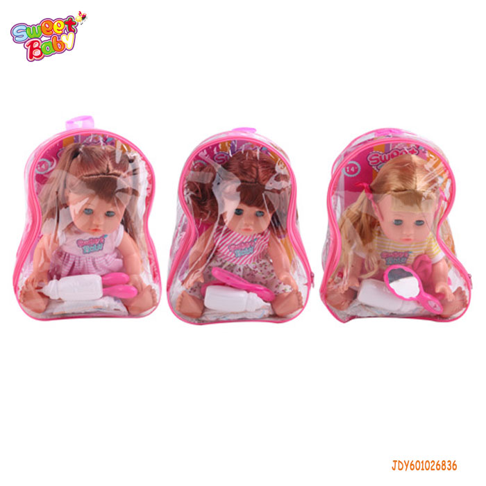 83605 14 дюймов куклы детские игрушки мини рюкзак для школы, игрушки для девочек, игрушки для детей