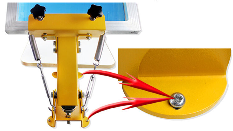 新しいテーブルボード固定シングルカラー1ステーションシルク