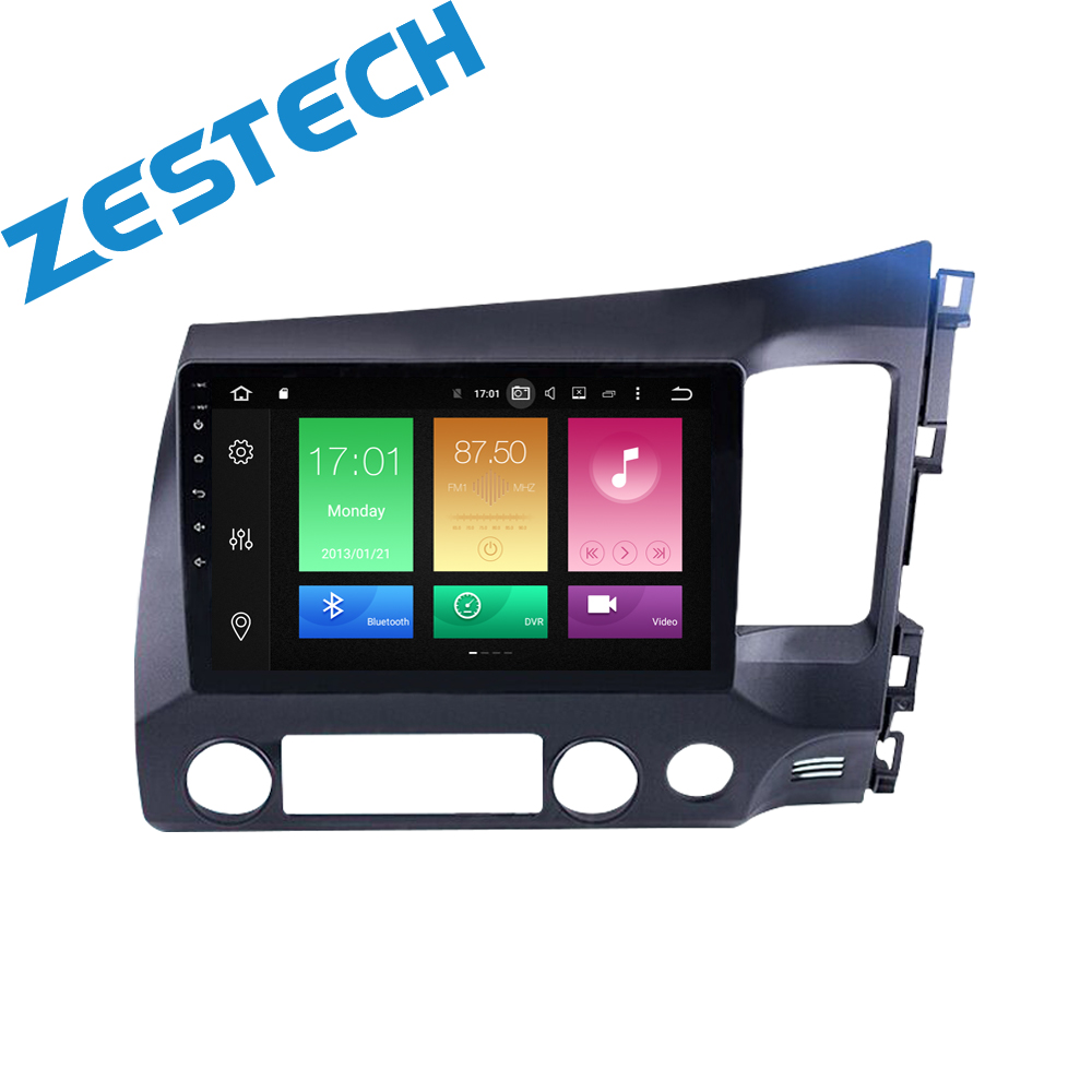 android 10.0 car dvd player for honda civic 2006 2007 2008 2009 2010 2011 car radio video player gps navigation