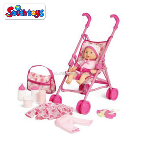 doll and stroller set