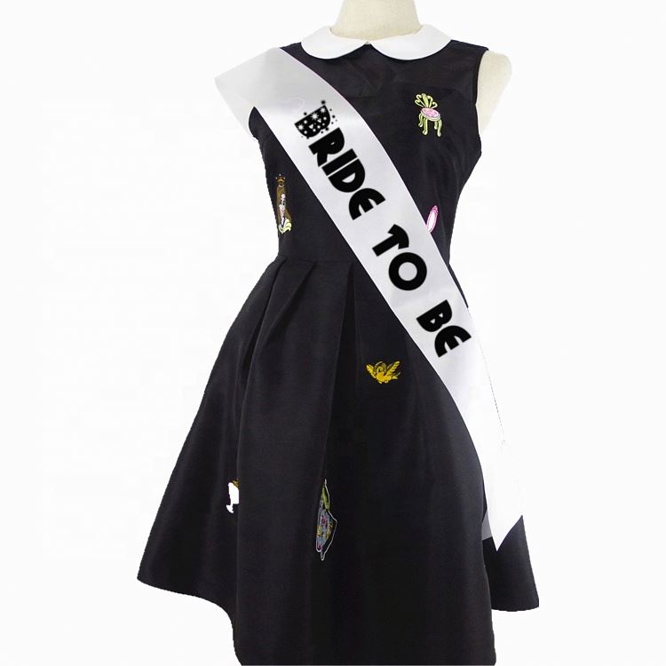 Bachelorette Party Schärpe Satin Schärpe Braut Schärpe