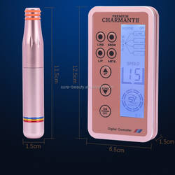 Microblading Supplies Wholesale Permanent Tattoo Machine Gun, Digital Charmant Rotary Tattoo Machine Pen For Permanent Makeup