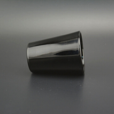 Haonai 60ml 2oz solid black color shot glass.