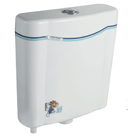 CF803Top стандарт качества пластиковый Туалет бак для воды Туалет аксессуар с CUPC промывки установки