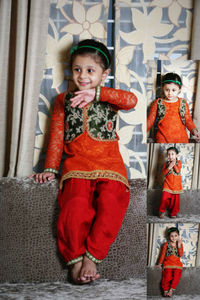 punjabi suits for little girl