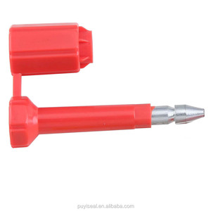 shipping container truck security seal with barcode