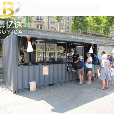 20ft 40 英尺现代奢华小玻璃钢结构预制房屋套件中国 us$3,500.