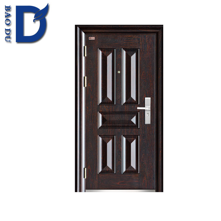 Boa qualidade belo design de alumínio portas de correr de vidro fosco usado interior e exterior francês portas de aço para venda