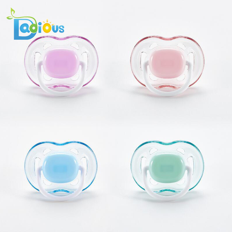 Соска-пустышка для новорожденных силиконовая с логотипом на заказ