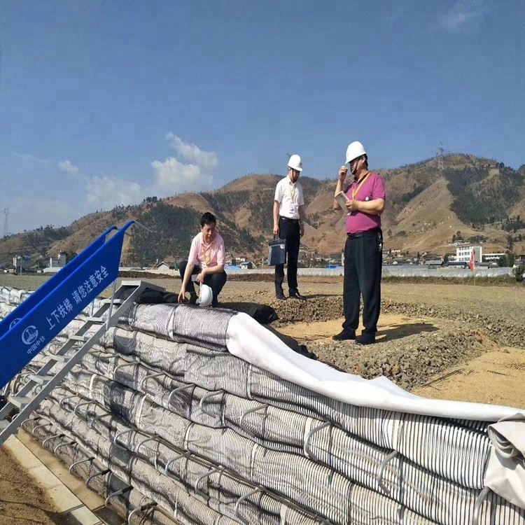 Одноосевая георешетка HDPE для усиления стен