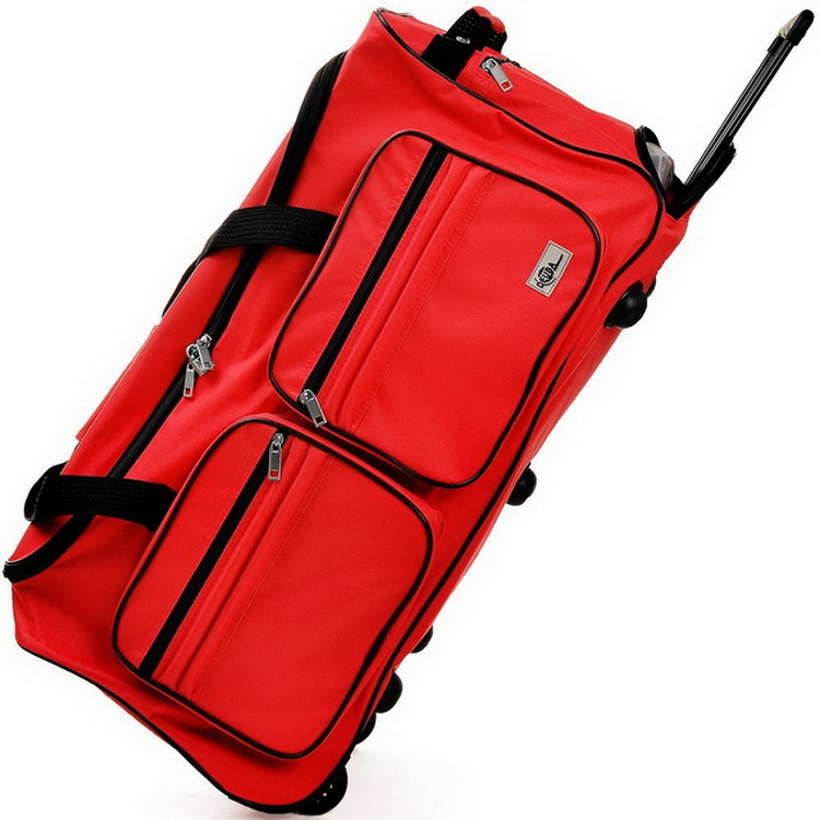Trolley porta abiti da viaggio extra large con logo personalizzato borsone con ruote