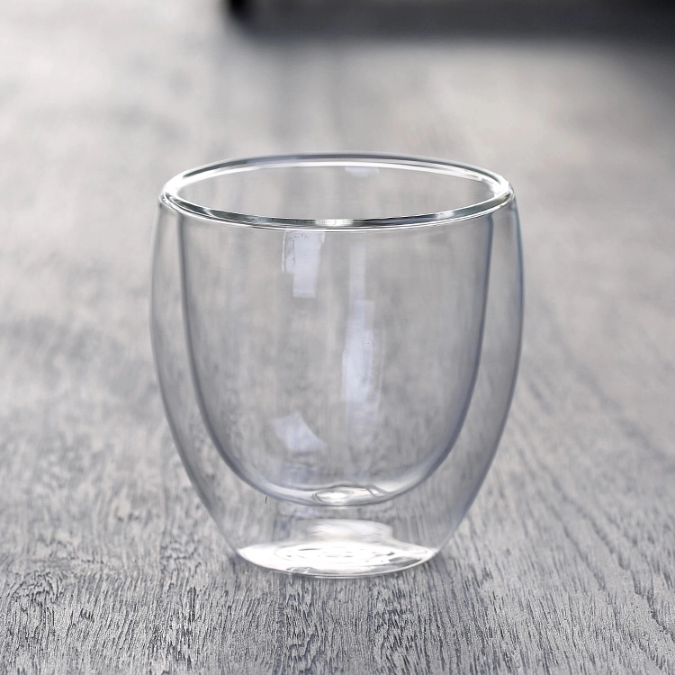 Coffee or Tea Glass Mugs Drinking Glasses Set of 2-15oz Double Walled Thermo Insulated Cups, Latte Cappuccino Espresso Glassware