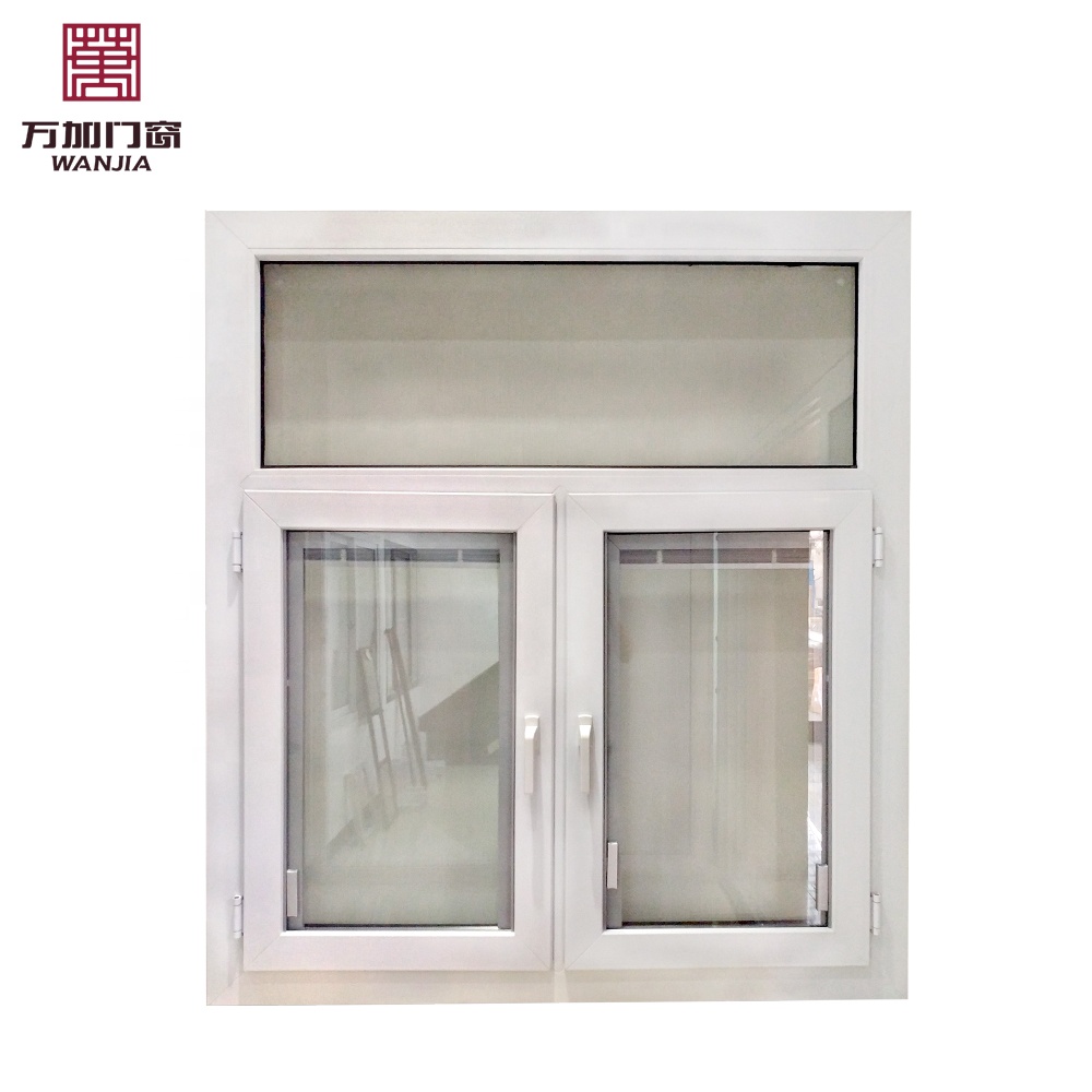 New design fashion good ventilation product pvc casement window