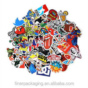 Premium Quality Customized Vinyl Die Cut Waterproof Sticker For Laptop