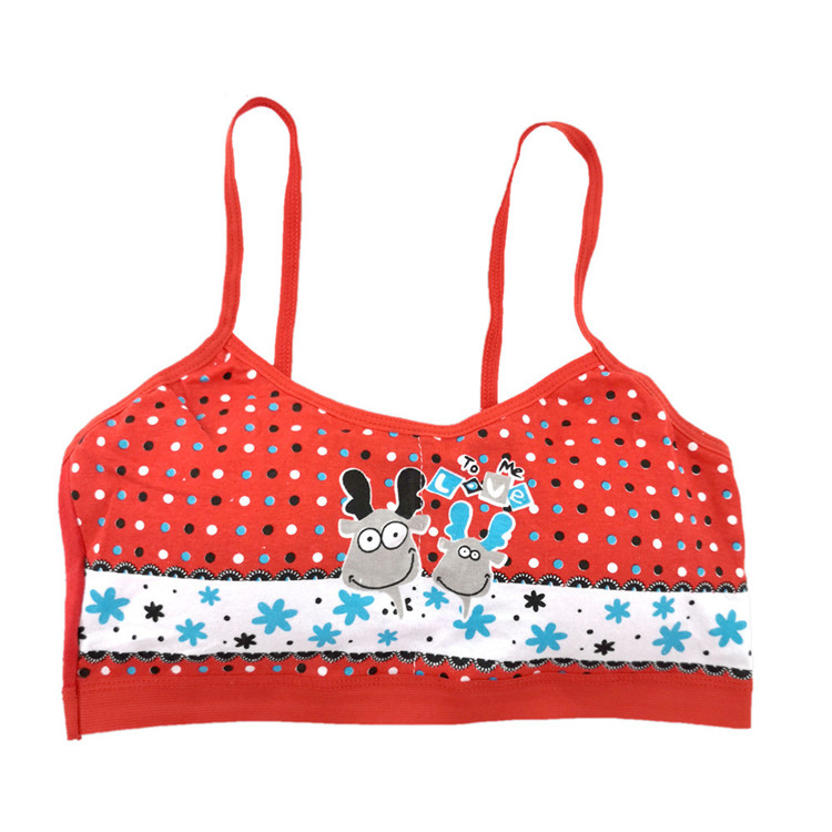 Отличное качество, удобный детский бюстгальтер, бесшовное нижнее белье для детей