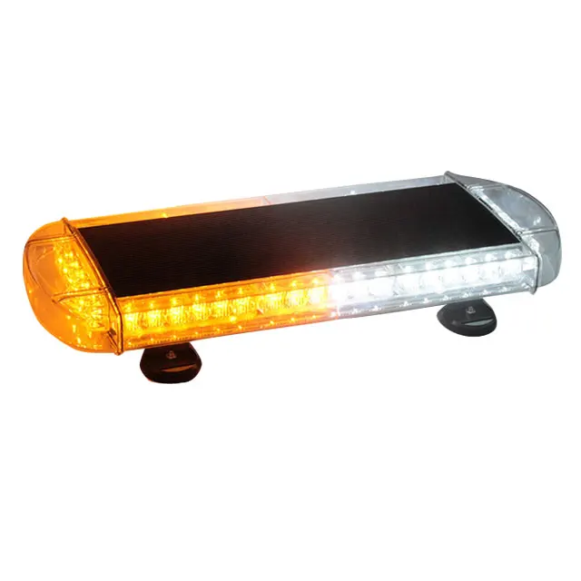 HTAUTO 12 В в В 30 144 Вт 48LED 72,3 см 21,7 дюймов Янтарный Мигающий Магнитный аварийный предупреждение автомобиля крыши свет бар