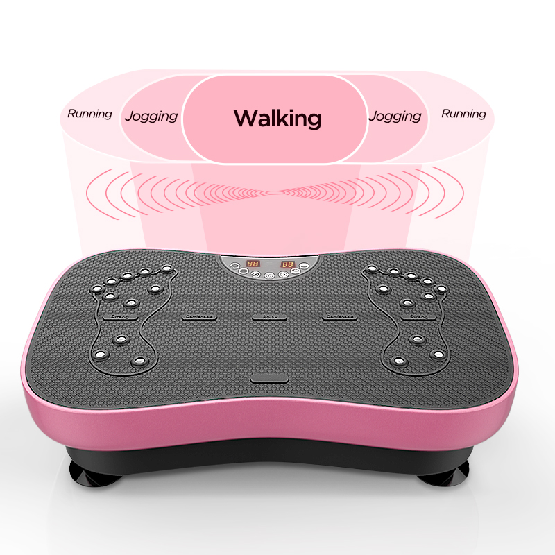 Ультратонкая вибрационная пластина Crazy Fit, массажный аппарат высокого качества