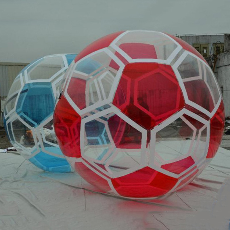 Горячие надувные шарики для воды футбол дизайн воды zorb мяч, воды прогулочный мяч с Германией водонепроницаемый TIZIP молния